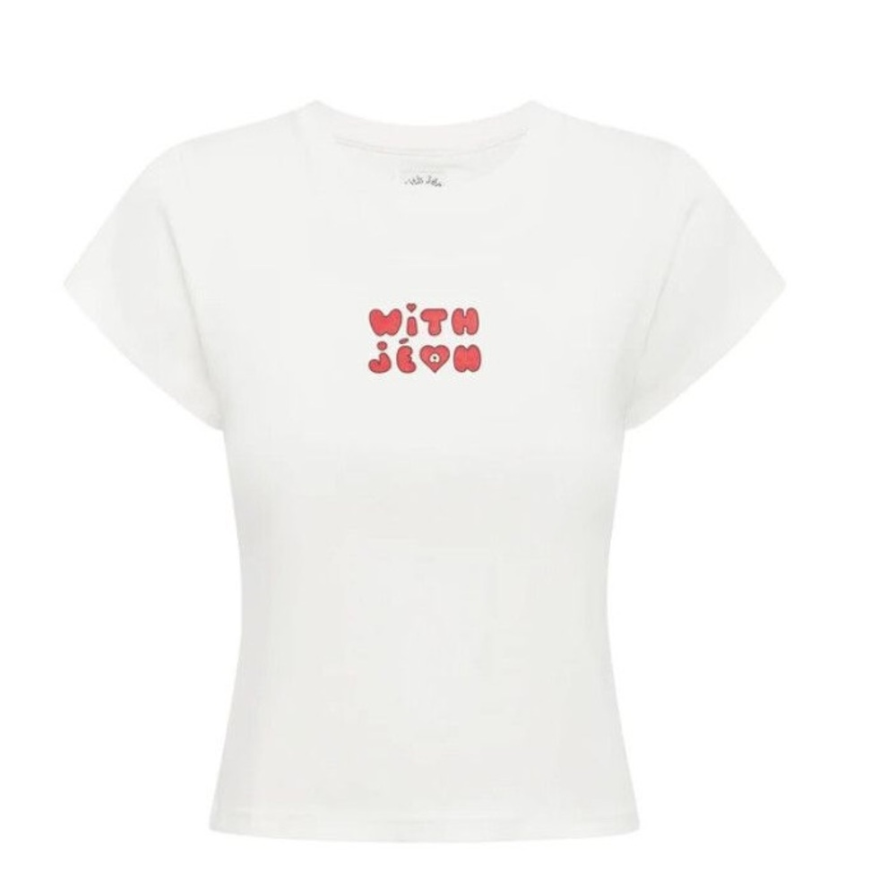 With Jean Baby Tee